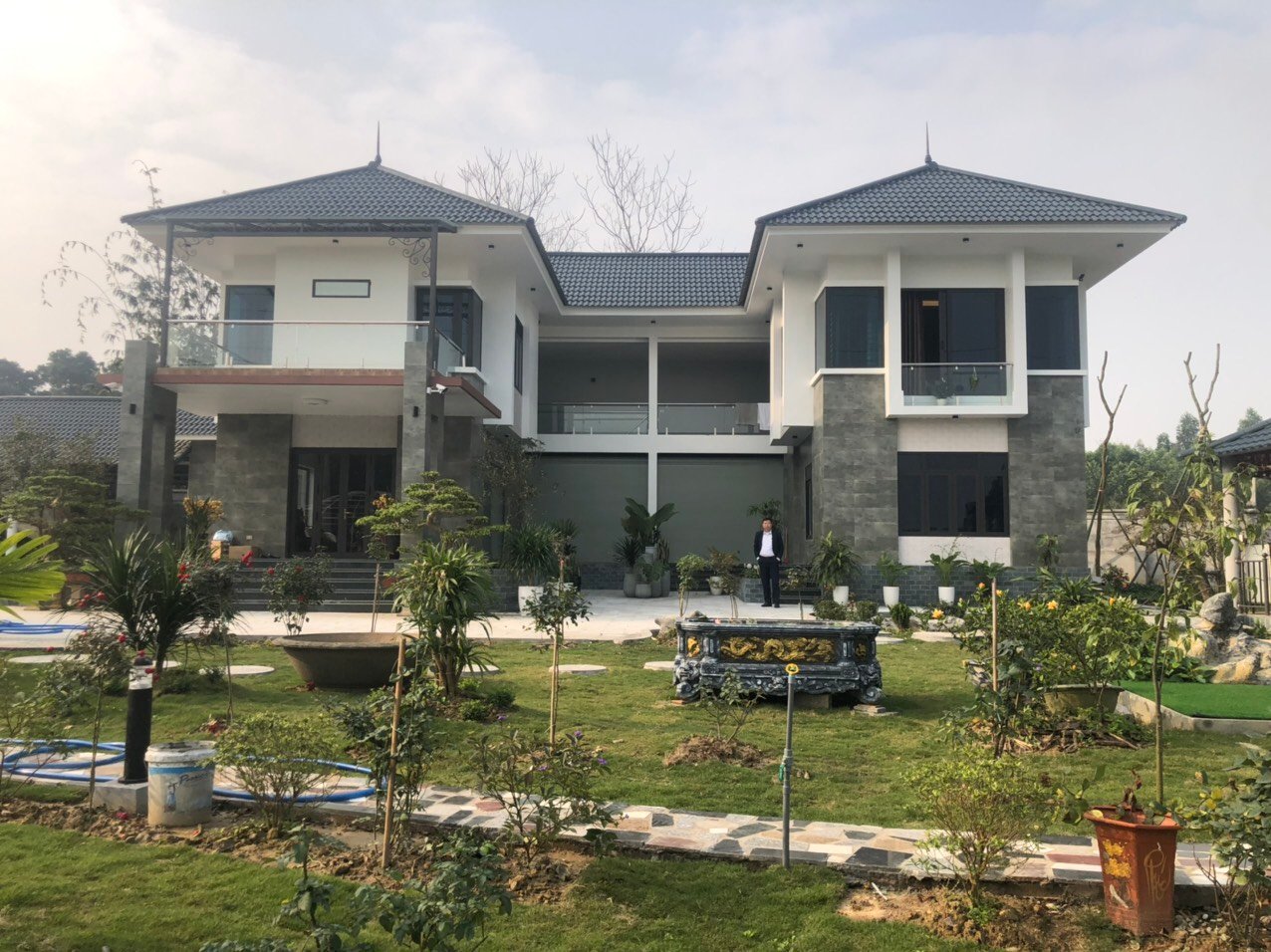 Công trình thực tế sử dụng Ngói màu Kyoto Huy Hoàng